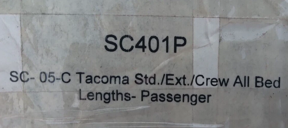 Undercover Passenger (Right) Side Swing Case Storage Box for 05-22 Toyota Tacoma - Image 2 of 3