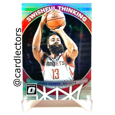2017-18 Panini Donruss Optic JAMES HARDEN Swishful Thinking