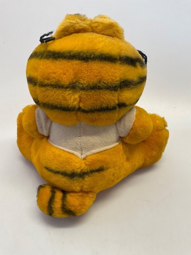 Vintage 9” Garfield Plush 80’s - I Hate Mondays - Picture 4 of 5