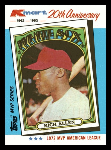 1982 Topps Kmart 20th Anniversary Rich Allen #21 NM-MINT - Picture 1 of 2