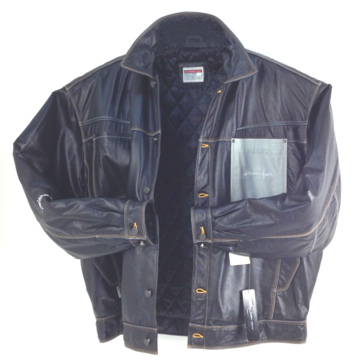 PLATINUM FUBU MEN OUTFIT, SET ,JACKET & PANTS, COWHIDE