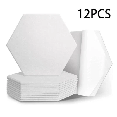 MIRROR-SPECIALIST Acoustic Wall Panels Self-adhesive 12 Pack Sound Absorbing Noise Reduction Panel