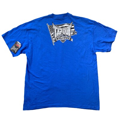 Tapout Haily Be T-Shirt Uomo – Cotone, Stampa Logo Sul Petto, Vestibilità Comoda, Casual