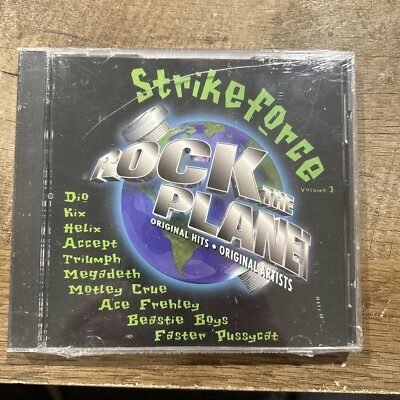 STRIKEFORCE Rock The Planet Vol. 1  CD New Sealed Case Crack RPD-4046 Dio+ 1997