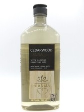 BATH  BODY WORKS AROMA CEDARWOOD SAUNA BODY WASH  FOAM BATH 10 FL OZ