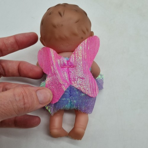 JC Toys Berenguer Lil' Cutsies Vinyl 14cm Baby Dolls Fairy Daisies Green Eyes - Picture 14 of 14