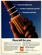 Vintage 1985 Funk's G Hybrid Seeds - Original Ad (11in x 8in) Advertisement