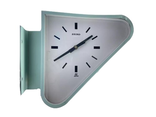 Toyo Clock Uranium Glass Desk Clock Toyo Vintage Antique Wind Up