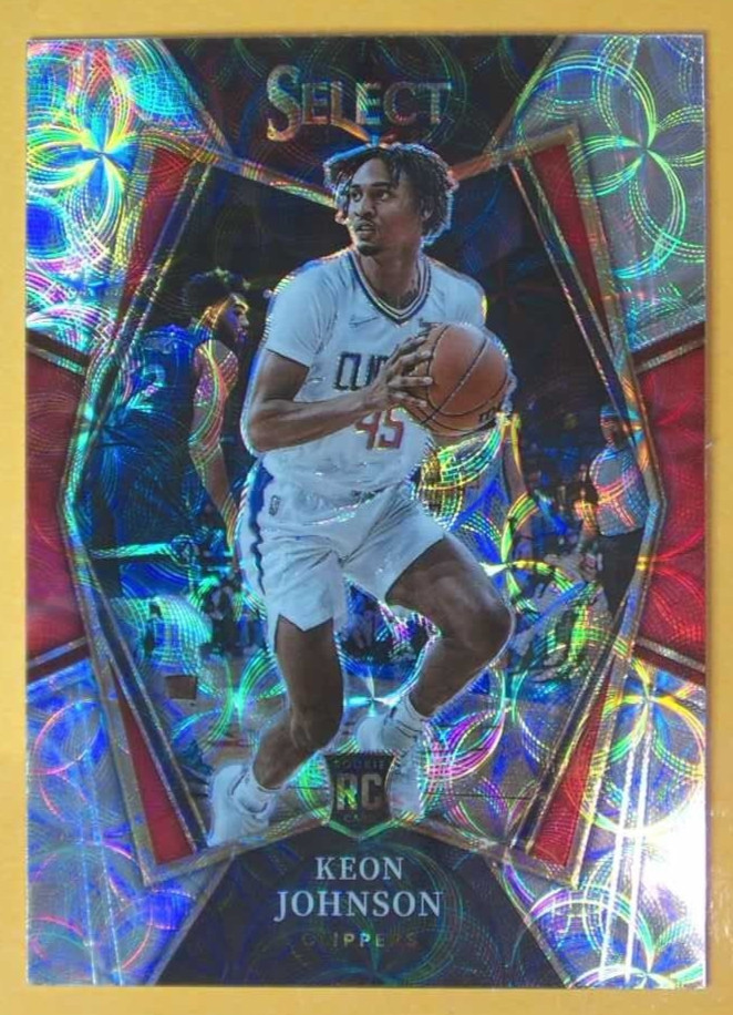 Keon Johnson 2021-22 Select Prizms Scope #115 Premier Level