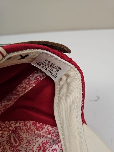 True Religion Hat Mens Adjustable Strap Back Script Distressed VTG Vintage Y2K - Picture 8 of 8