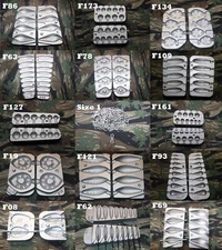 Fishing MOULD Cheap Lead Weights Torpedo Jig Heads Pear Bomb Drop Shot Hexagonal