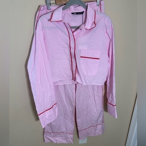 Ensemble pyjama Zara viral b Barbie vibes grand haut et petit bas