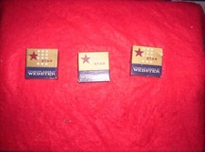 3 Vintage Webster Typewriter Ribbon Black 312 1/2 INCH UNDERWOOD