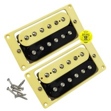 Zebra Electric Guitar Pickups Humbucker Alnico 5 V Vintage for Les Paul Set of 2