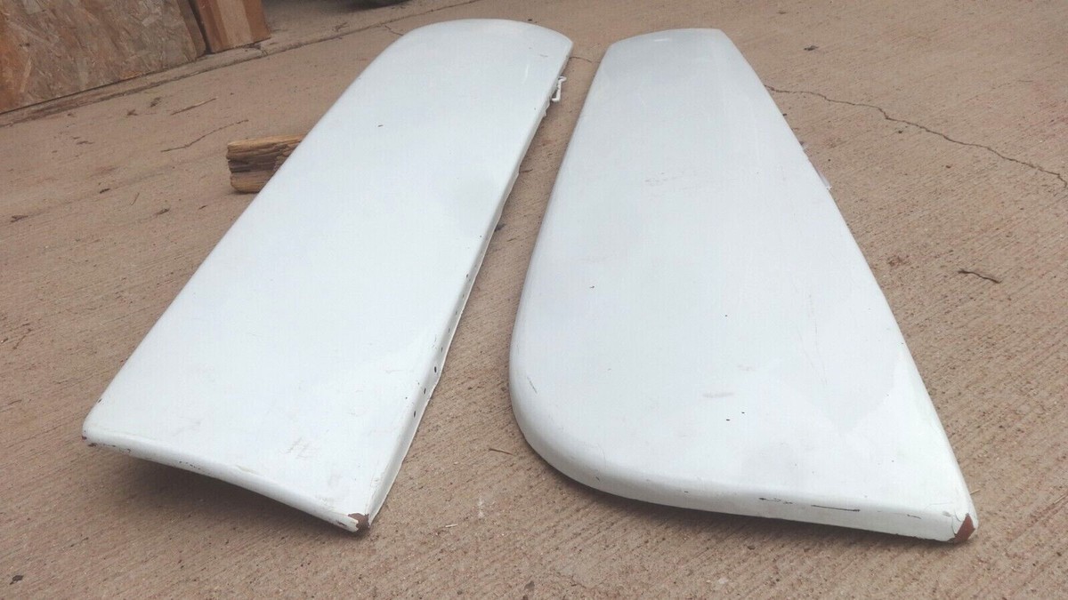 1957 1958 Mercury REAR FENDER SHIELDS / CRUISER SKIRTS Foxcraft