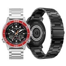 For Citizen Eco-Drive Watch Band 20mm 22mm Quick Fit Solid Stainless Steel Strap