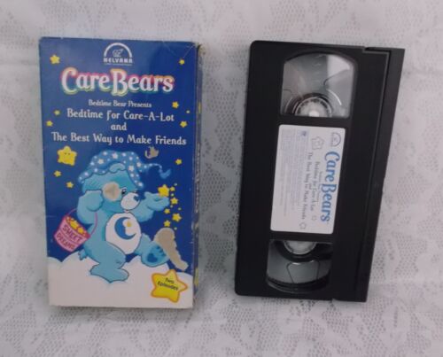 Care Bears VHS Bedtime For Care A Lot The Best Way To Make Friends Video Tape