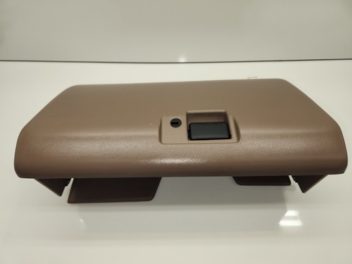 Mint 1992-1996 Ford F-150 F-250 F-350 Bronco MOCHA TAN Glove Box LOCKING - Picture 2 of 4