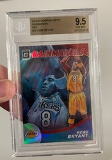 KOBE BRYANT - 2019-20 DONRUSS OPTIC - RAINMAKERS - RED #93/99 - BGS 9.5 -