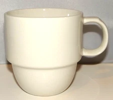 Target HOME STACKABLES White Coffee Mug Tea Cup Ceramic Stackable