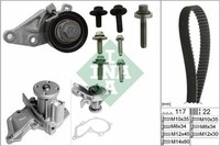 INA Wasserpumpe + Zahnriemensatz 530 0140 30 FüR Ford Mazda Volvo
