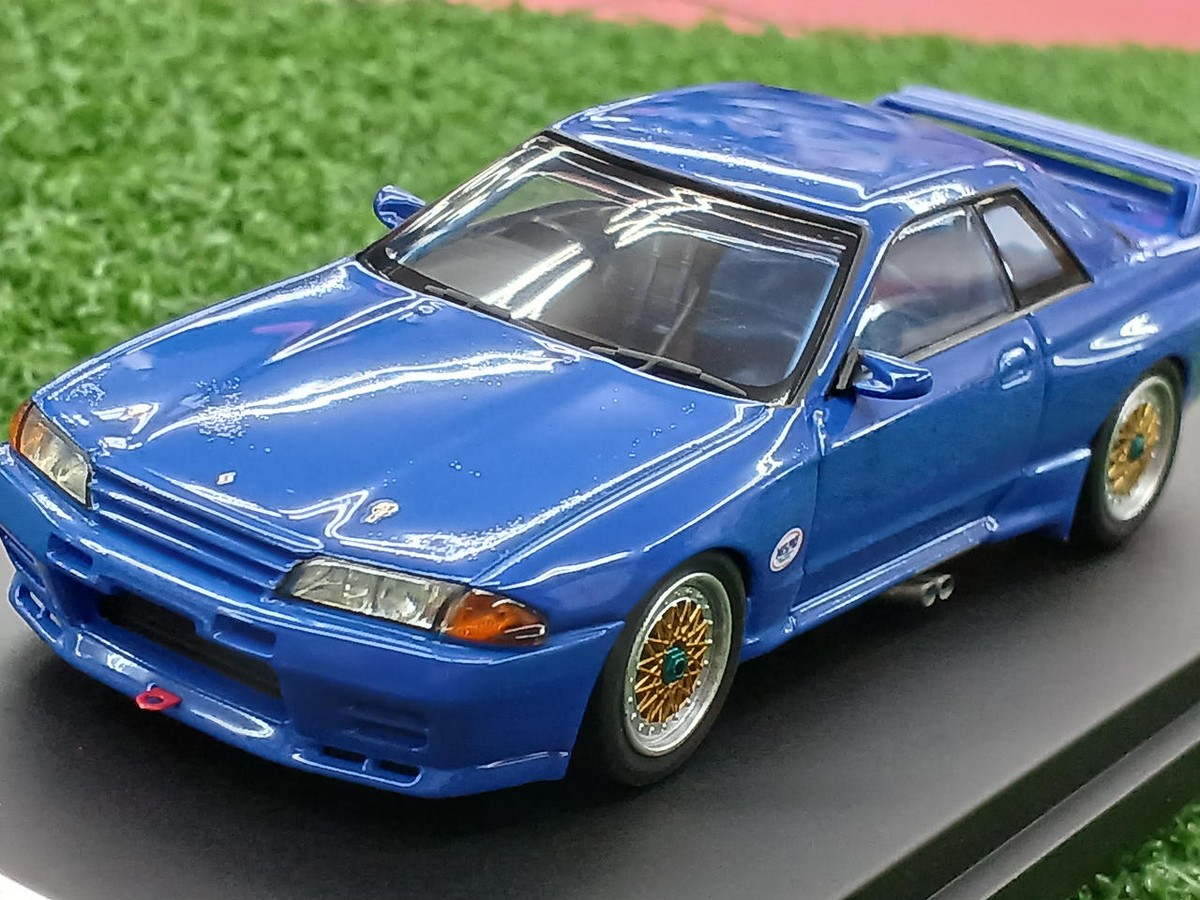 hpi racing ニッサン スカイライン GT-R R32 Gr.A Hpi-Racing Gt-R Group-A Racing Blue 1/43 R32 Model Car | eBay