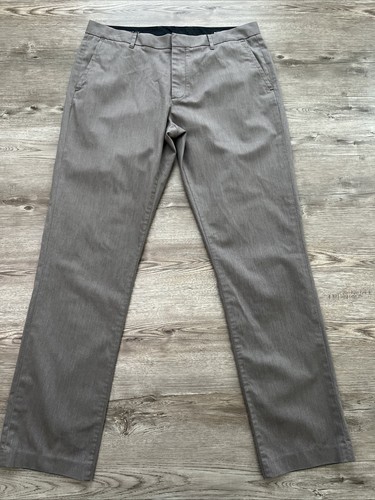 Bonobos Stretch Weekday Warrior Mens 36x34 Thursday Brown Yarn Dye Slim Fit
