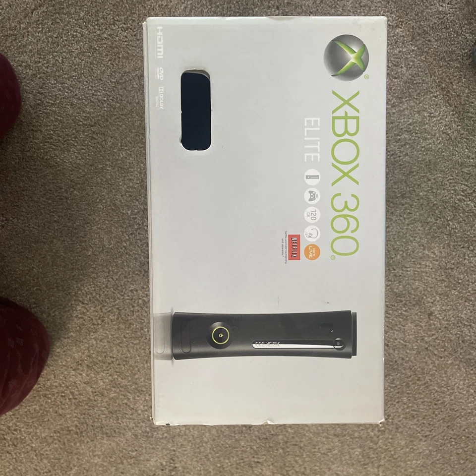 Paquete Consola Xbox 360 Elite 120GB - Con Caja y Manuales (Leer Descripción) Foto 2 de 4