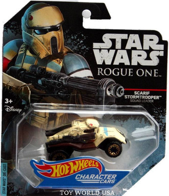 2016 Hot Wheels Star Wars Charakter Autos Rogue One Scarif Stormtrooper Squad Ldr