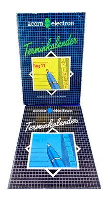 ACORN ELECTRON -- TERMINKALENDER (ACORNSOFT)