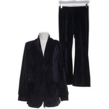 Rockgewitter, Anzug, Größe: 38, Blau, Einfarbig, Samt #HKG