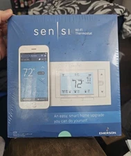 Emerson Sensi Smart Wi-Fi Programmable Thermostat - White (ST55) Sen Si