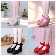 4 Pairs Fashion High Heel Shoes Set for Blythe 1/6 Doll Shoes for Licca Momoko