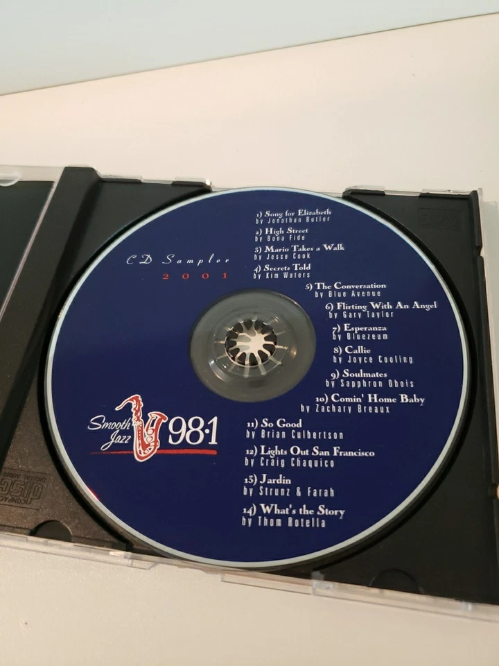 Smooth Jazz 98.1 CD Sampler 2001 - Image 2 of 4