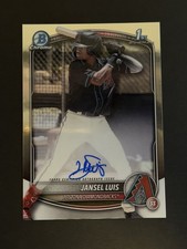 Jansel Luis Bowman Chrome 2025 Auto