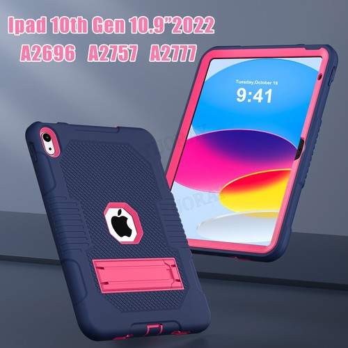 For iPad Air 11" 13" M3 2025 11th 10th 9th 8th Pro Mini Silikon Stand Cover Case - Picture 78 of 96