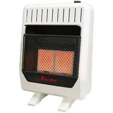 HearthSense 20,000 BTU Ventless Infrared Plaque Indoor Heater T-Stat with Base