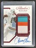 2023 Panini Flawless Irving Fryar Patch Auto Ruby #/15 Dolphins