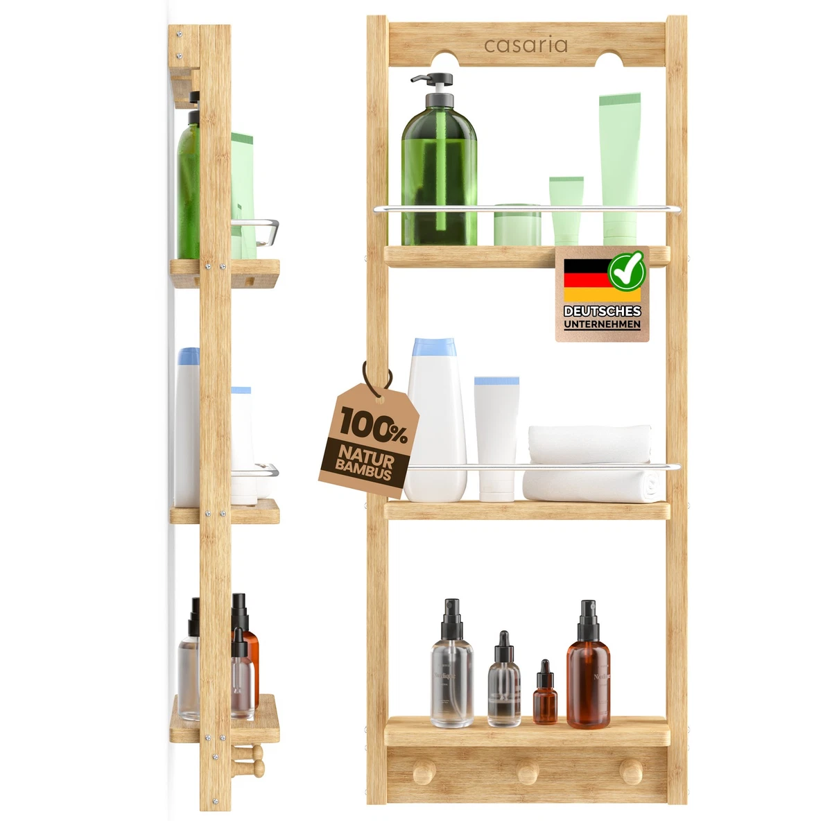 Badablage Holz in Badezimmer-Ablagen, Schalen & Krbe online kaufen |  eBay.de