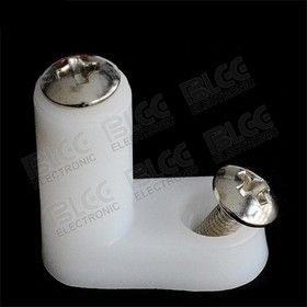 50pcs arcade L Type PCB Mounting Feet with Screw for JAMMA MAME Game PCB Board C