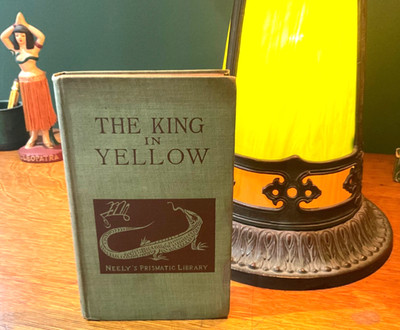 Robert Chambers~THE KING IN YELLOW 1895 First Edition/1st Print/h.p. lovecraft *