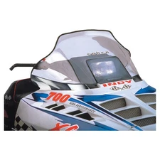 Powermadd Cobra Windshield - 14in. - Clear/Racer Graphics - 11132