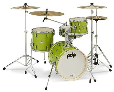 PDP New Yorker Electric Green Sparkle, 4-Piece