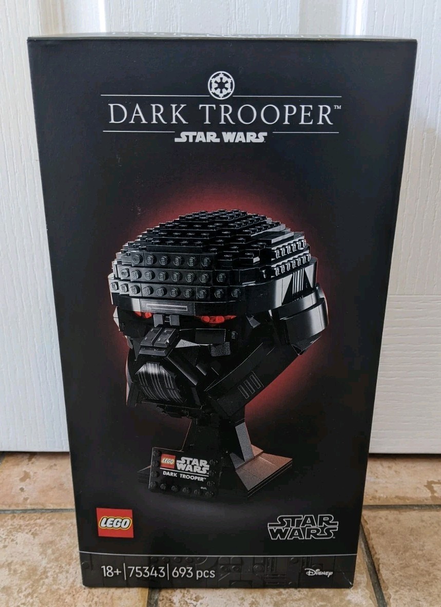 LEGO Star Wars - Dark Trooper Helmet - 75343 - New & Sealed