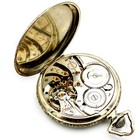 1921-26 Art Deco Illinois 12S 17J 42.5-44mm Pocket Watches Lot of 2 WB5323-4 — photo 4