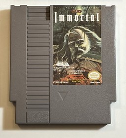 THE IMMORTAL (Nintendo Entertainment System, NES) Cartridge & Box