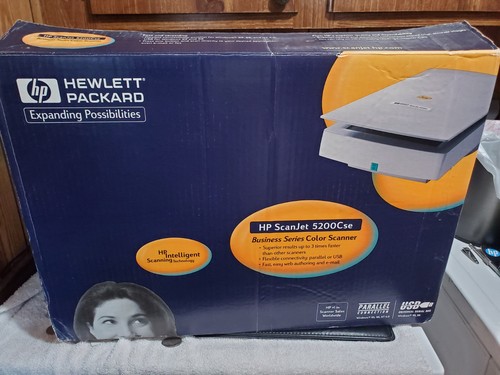 HP Scanjet Flatbed 5200Cse Color Scanner-Sealed - Picture 7 of 7