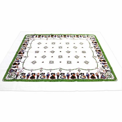 Hansi Cotton Tablecloth, Made in France, L 170×140cm