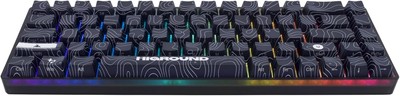 Higround Trailhead 65% Mechanical USB Wired Gaming Keyboard, TTC BLACKICE 