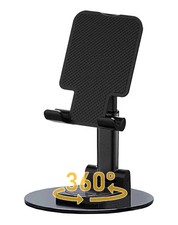 Rotatable Cell Phone Stand for Desk, Height Angle Adjustable Phone Holder...